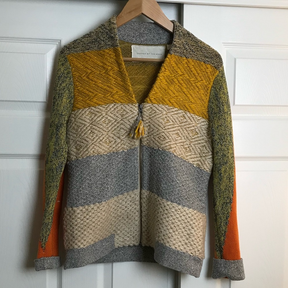 Anthropologie sweater Change of the moon